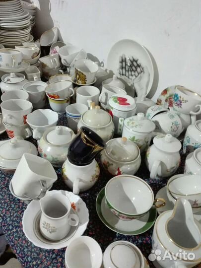 Хрусталь, фарфор, керамика СССР