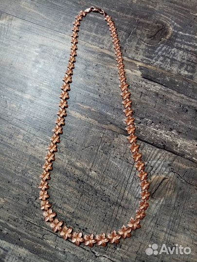 Золотое колье 585
