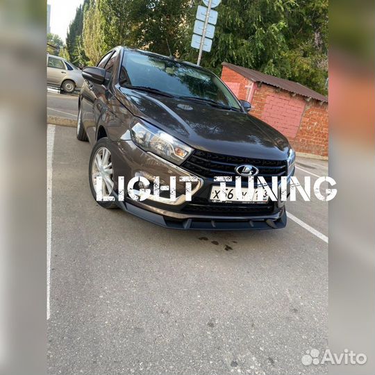 Юбка на бампер веста тюнинг