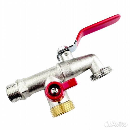 Кран шаровой 1/2 х 3/4 Профитт латунный (2132636)