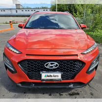 Hyundai Kona 2.0 AT, 2019, битый, 23 980 км, с пробегом, цена 1 200 000 руб.