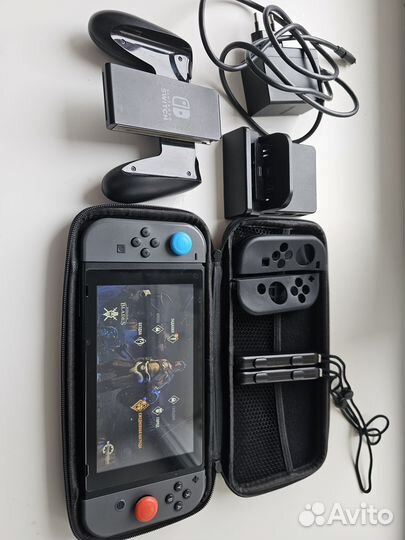 Nintendo switch 2rev с играми