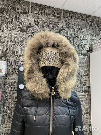 Зимний комбинезон с варежками