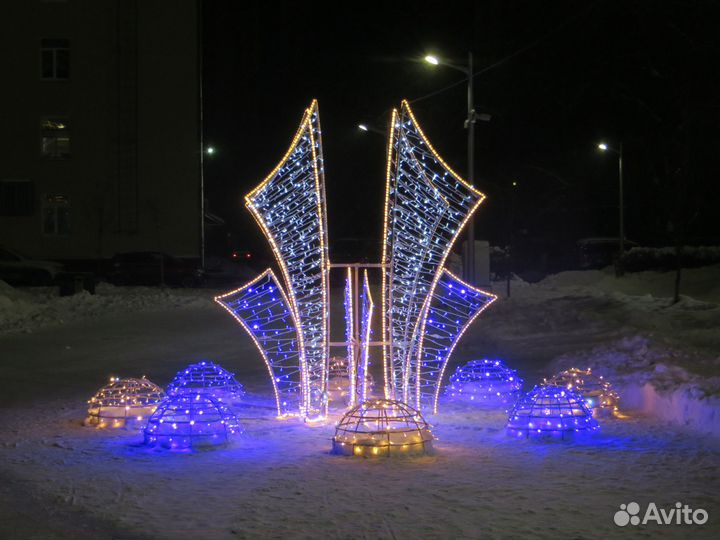 Световая фигура новогодняя от производителя