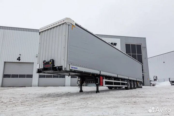 Полуприцеп шторно-бортовой HASTRAILER HasLiner, 2024
