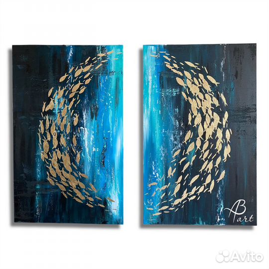 Авторская картина/диптих Vortex