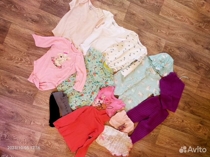 Вещи пакетом на девочку