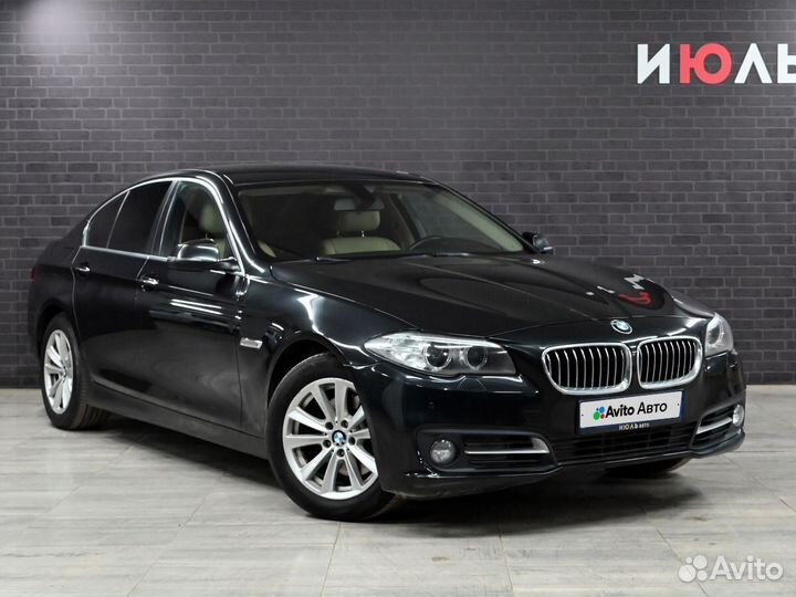 BMW 5 серия 2.0 AT, 2014, 210 257 км