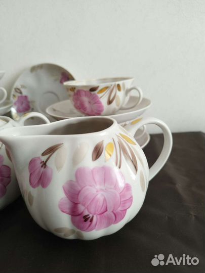 Сервиз чайный Дулёво СССР