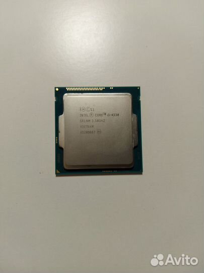 Процессор intel core i3 4330