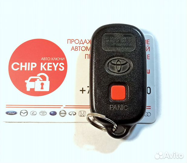 Брелок сигнализации Toyota Camry Solara GQ43VT14T