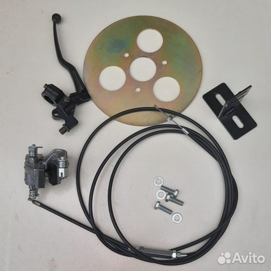 Тормоз для мотобуксировщика