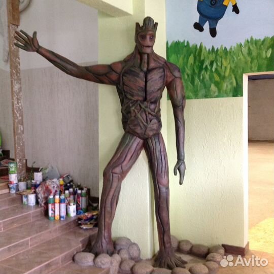 Роспись стен жилых и нежилых помещений