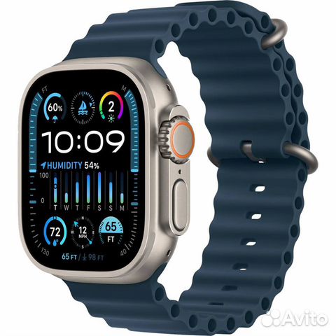 Смарт-часы apple watch ultra 2 49 мм titanium ocea