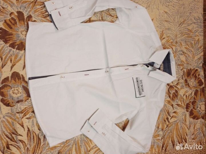 Рубашка и джинсы 7-8 лет