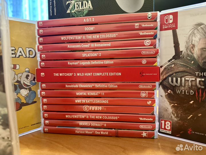 Игры для nintendo switch Mario / Zelda / FIFA