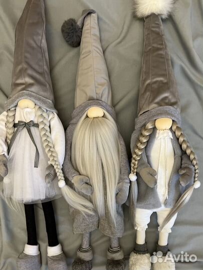 Скандинавский гном, новогодний гном