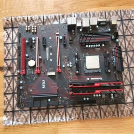 Комплект Ryzen7 1700 + MSI X370 + TridentZ 2х8GB