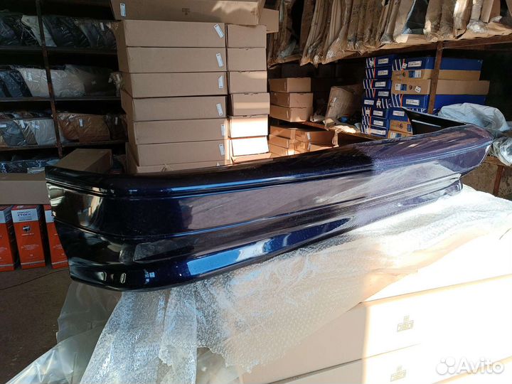 Бампер задний ваз 2114 цвет темно синий Персей 429