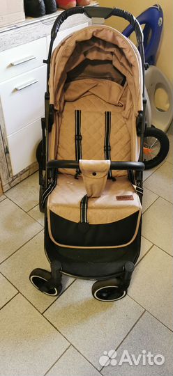 Прогулочная коляска dearest 818 бежевая