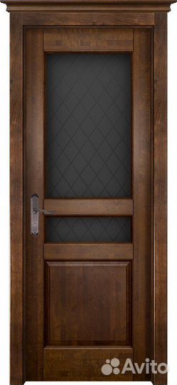 Межкомнатная дверь из массива ольхи Гармония, осте