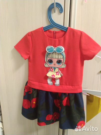 Платье на девочку 32 р