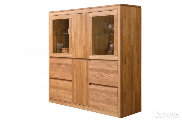 Шкаф с витриной 