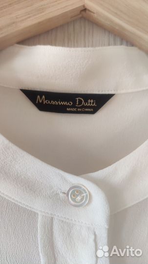 Рубашка шелковая Massimo Dutti Бронь