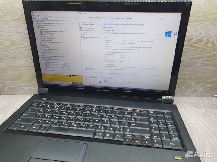15.6 Ноутбук Lenovo B560 на Intel Core i3 -370m