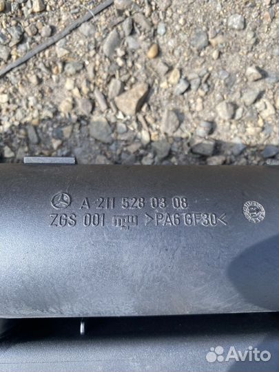 Патрубок интеркулера Mercedes E class W211