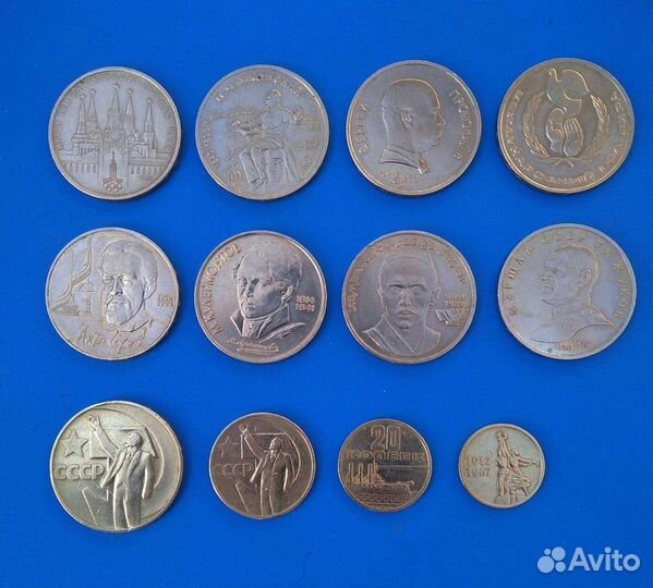 Юбилейные рубли СССР