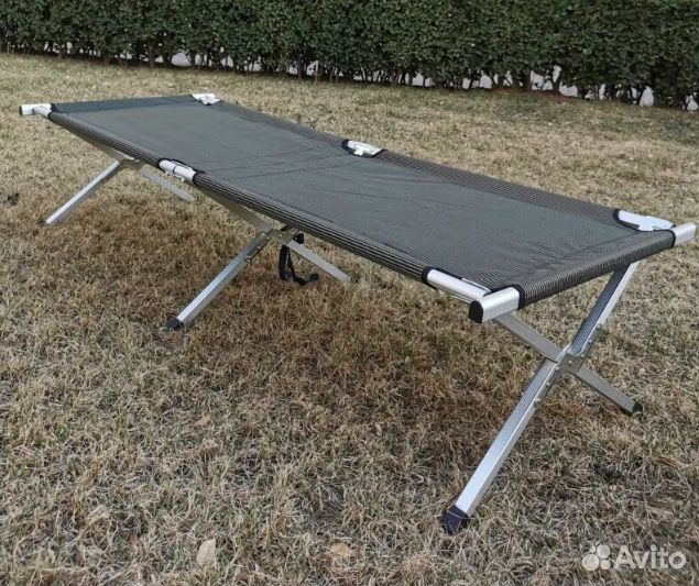 Раскладушка туристическая Алюминиевая