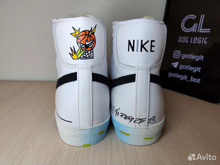 Оригинал Nike Blazer Mid 77 кроссовки кеды