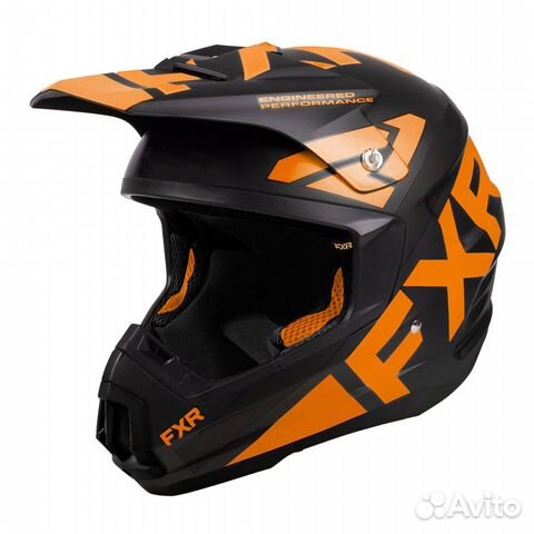 Шлем FXR Torque Team Black/Orange