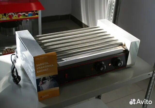 Роликовый гриль HHD-07 д/ сосисок профессиональный