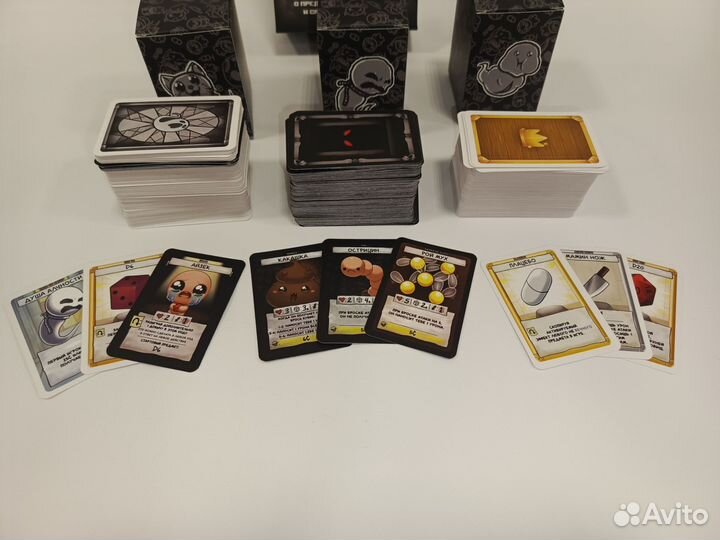 Настольная игра The binding of Isaac four souls