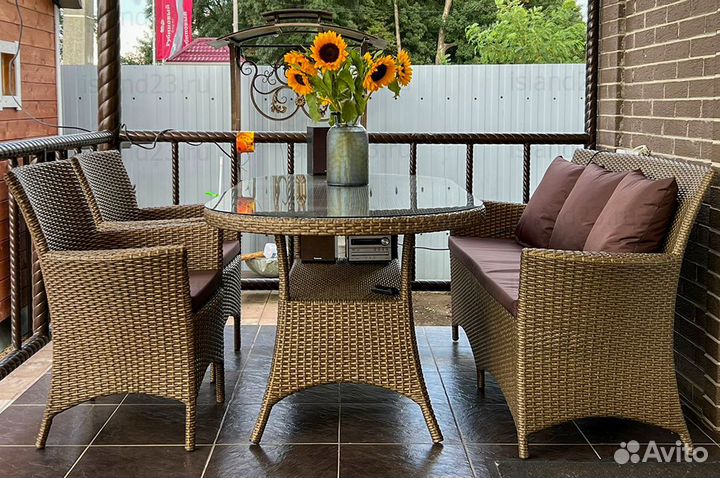 Садовая мебель из искуственного ротанга