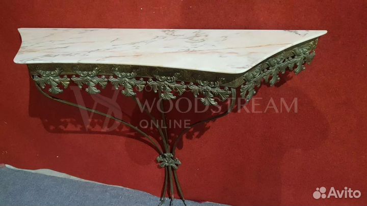 Консоль и зеркало в стиле Людовика XV. Винтаж