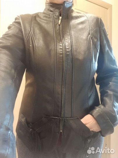 Куртка женская из натуральной кожи