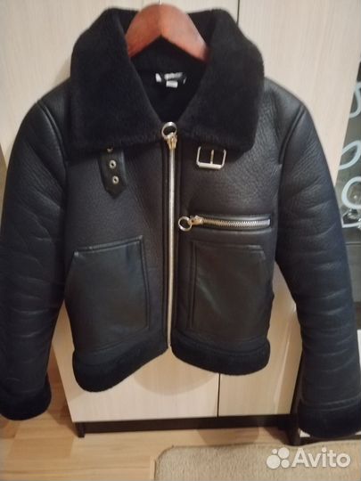 Дубленка женская зимняя aviator