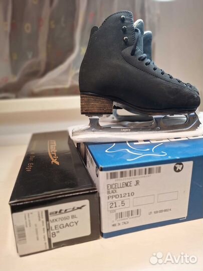 Фигурные коньки risport 215 черные