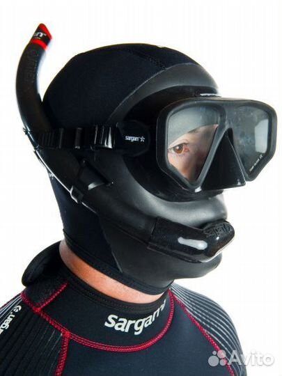 Неопреновый зимний подшлемник Мечта Фантомаса 3 мм