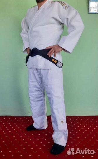 Кимоно для дзюдо Adidas Gold, kuSakura, Mizuno