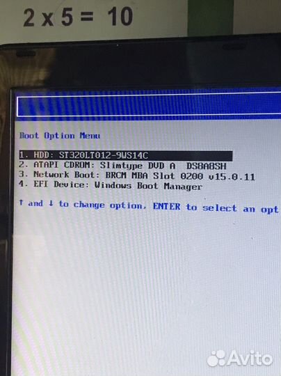 Ноутбук packard Bell