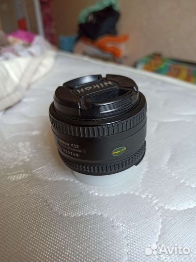 Объектив Nikon 50mm f/1.8D AF Nikkor