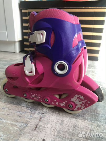 Роликовые коньки детские Axelo Decathlon р.28-30