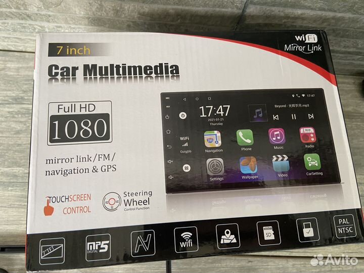 Магнитола 2 din android 7 дюймов