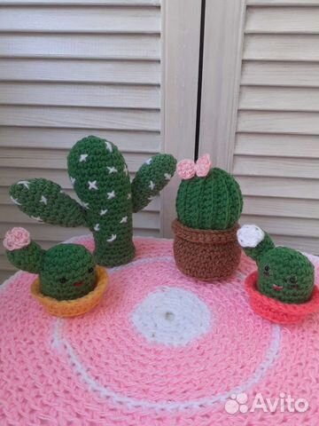 Кактус вязаный