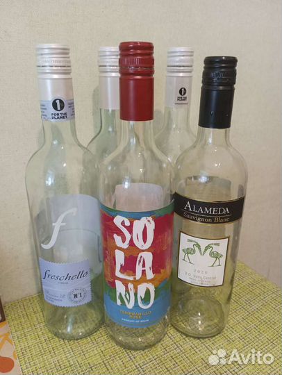 Бутылка стекло 0.75
