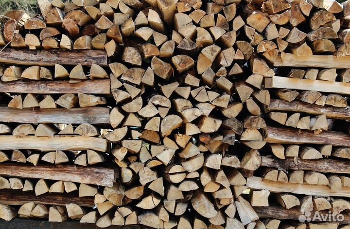 Дрова колотые ольха